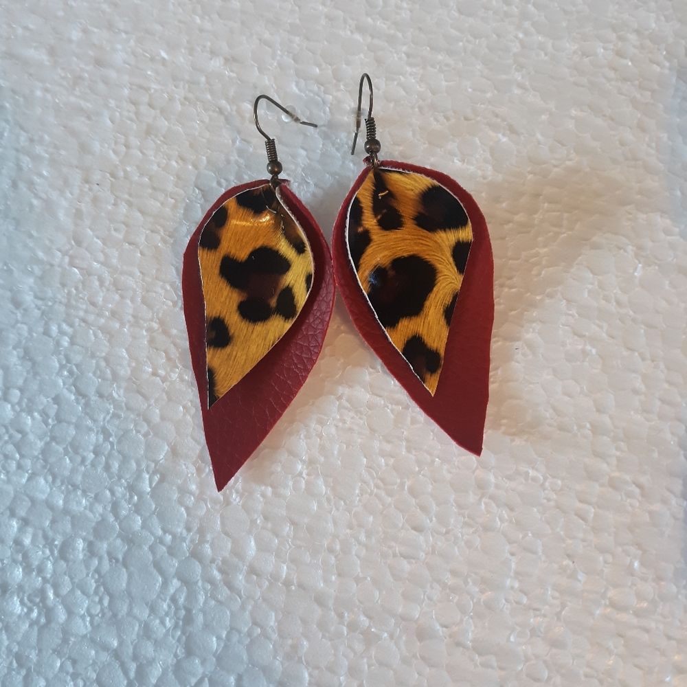 Leather Earrings